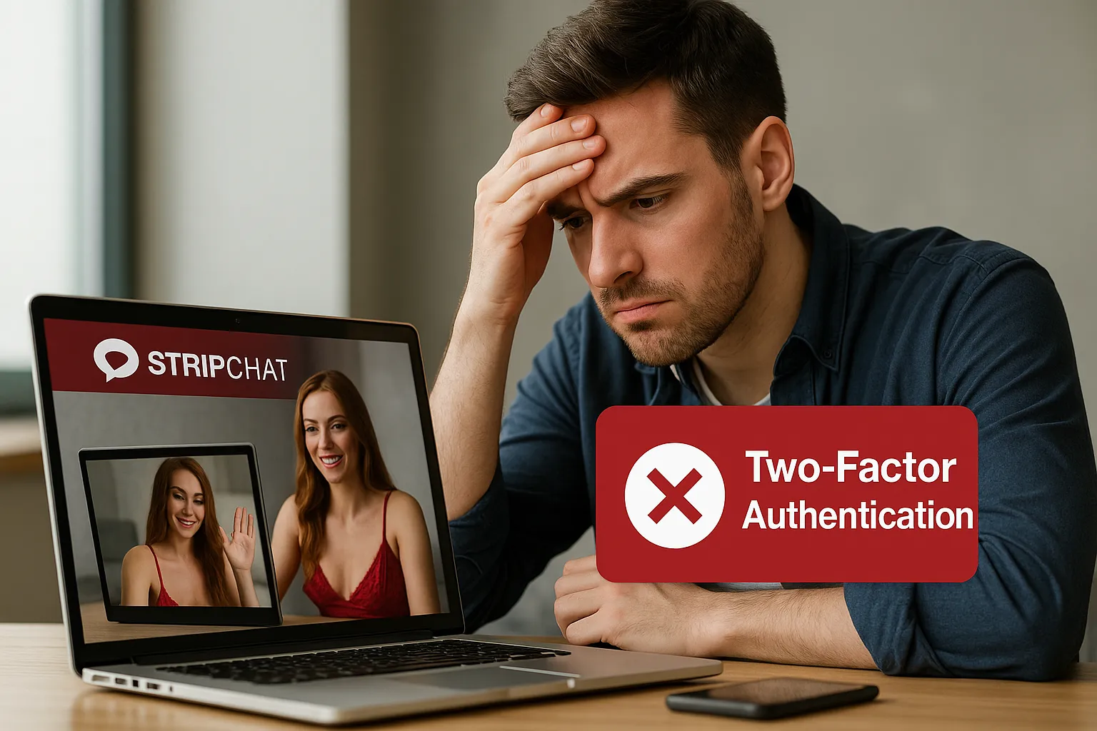 ストリップチャット（Stripchat）で二要素認証に失敗する原因
