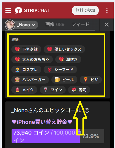 Nonoの興味があること