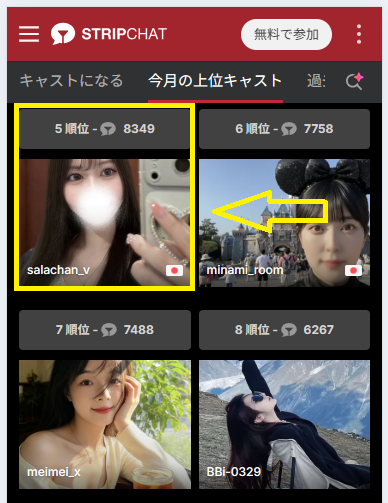 salachan_vのランキング